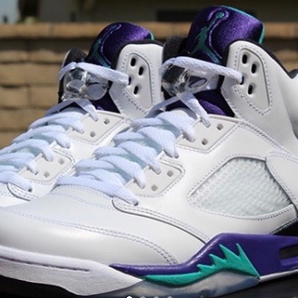 JORDAN GRAPE 5s